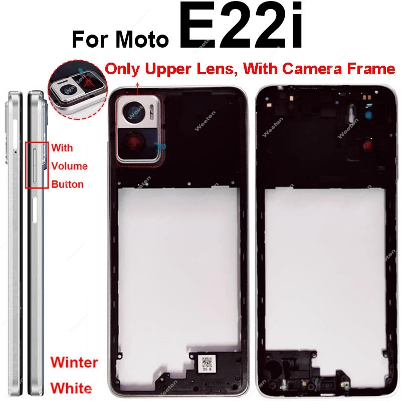Enhanced Middle Frame Cover with Lens Frame Parts