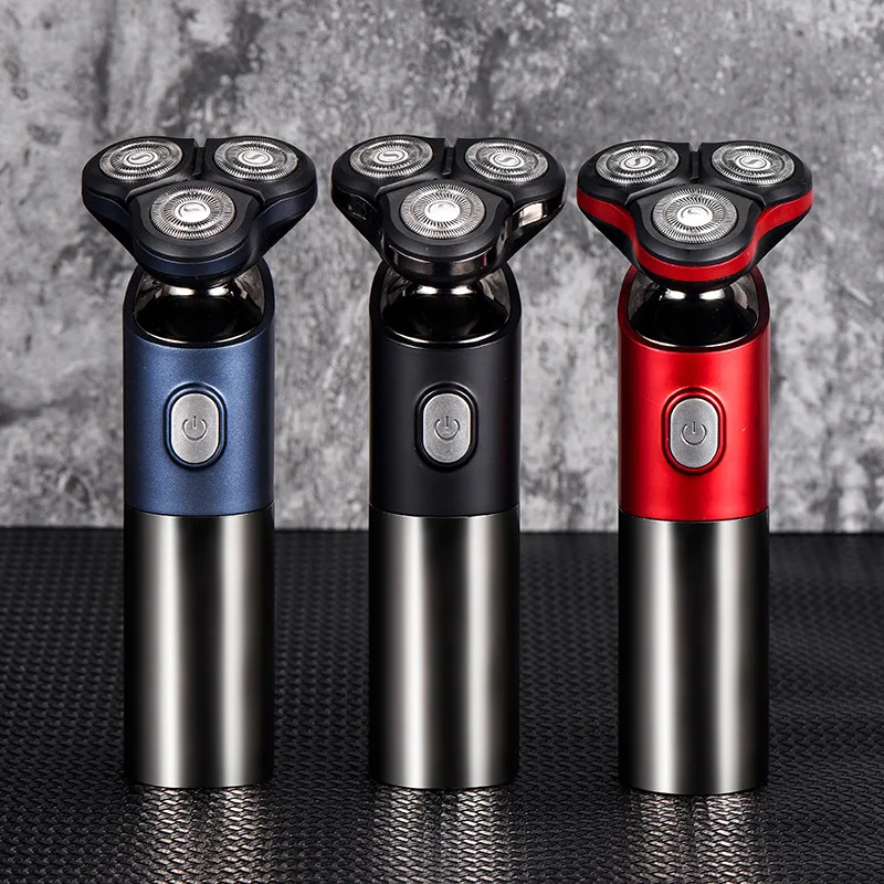 

Multi-function intelligent floating 3D electric shaver Body wash shaving knife Rechargeable male beard knife