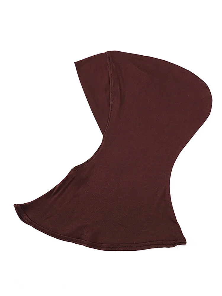 Underscarf Hijab Cap Neck Cover Muslim Women Veil Laidies Hijab Scarf Turban Muslim Fashion Bonnet for Women Inner Cap muslim headwear head scarf hijab headscarf shawl scarf female head wraps