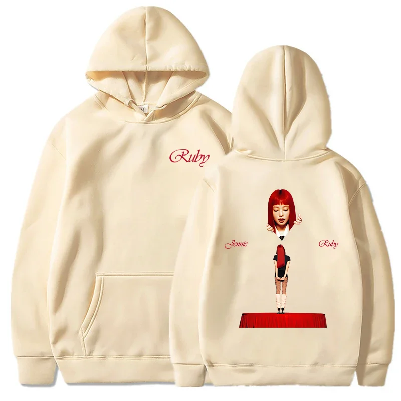 JENNIE Ruby Hoodie 2025 New Album Fashion Men/women Hoodies