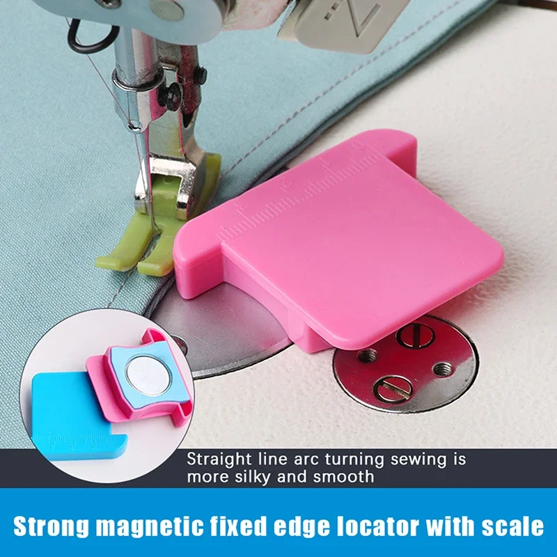 ABS Sewing Machine Seam Guide with Magnet for Industrial Home Sewing