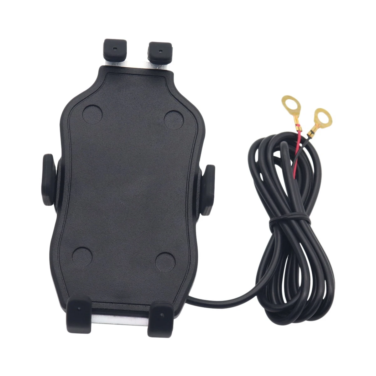 

Мотоциклетный держатель для телефона с USB 3,0 адаптер для быстрой зарядки зеркало заднего вида держатель для сотового телефона вращение на 360 12-24 В