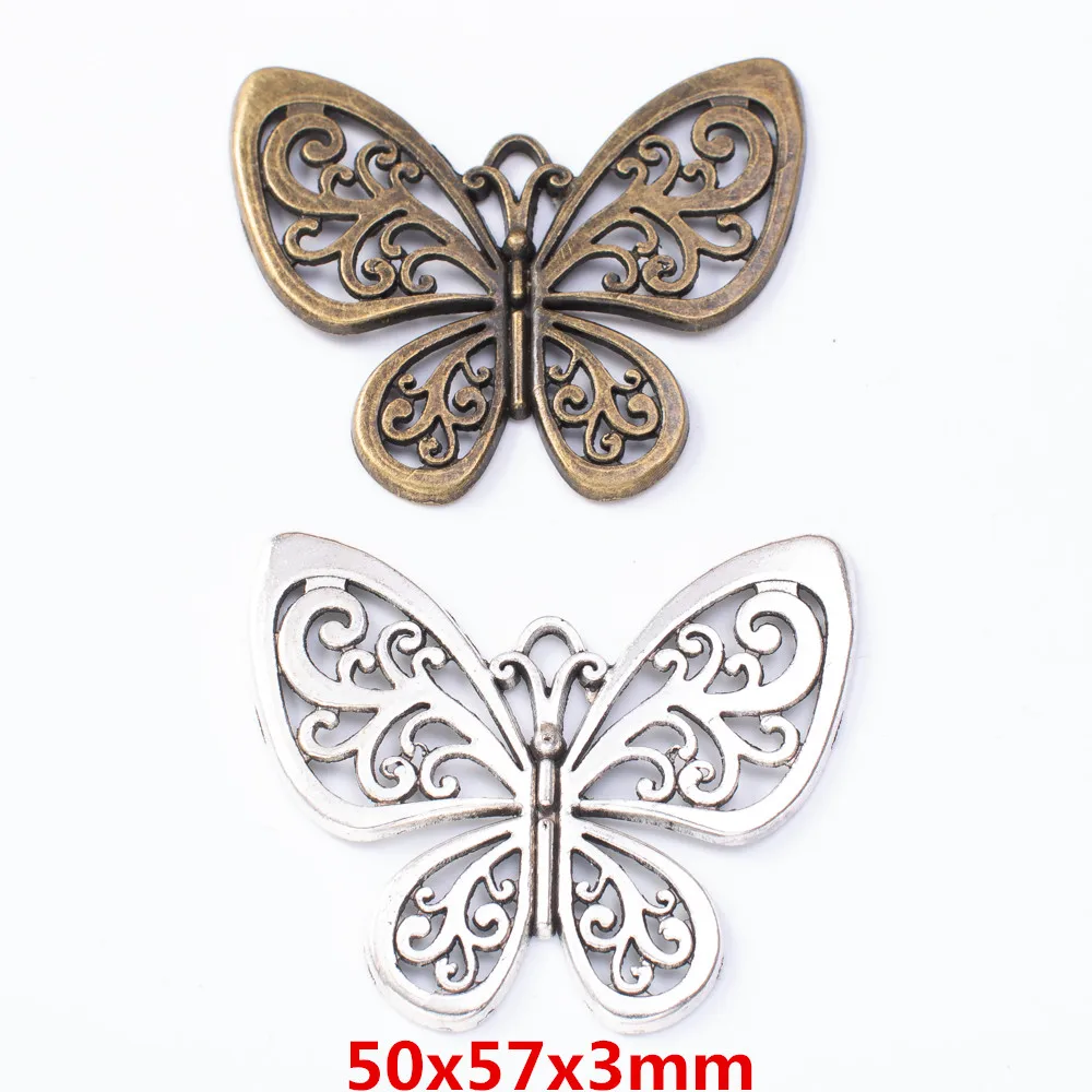 

10 шт., подвески-бабочки для рукоделия, 72