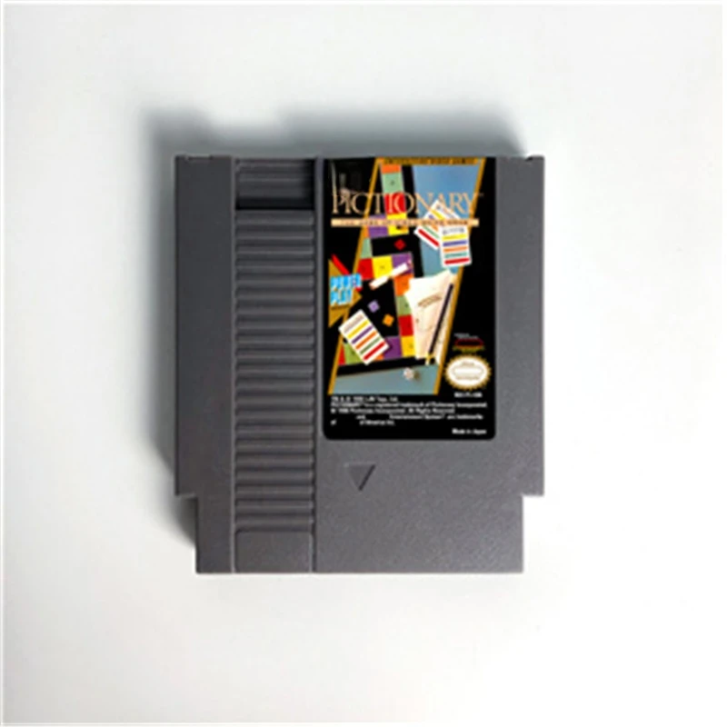 Cartuccia Pictionary Per Console Di Gioco A 72 Pin