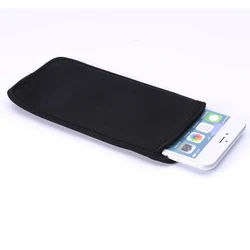 Universal Neoprene Phone Case Pouch for 17x9cm (Black)