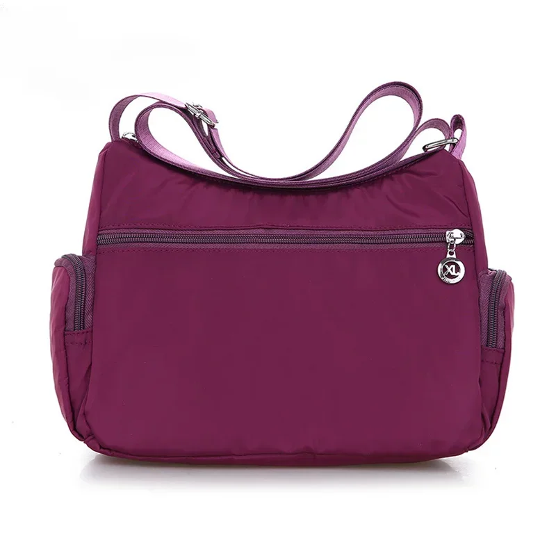 Oxford Waterproof Shoulder Bag Women Casual Crossbody Bag Multifunction Shopping Handbag Large Capacity Messenger Bag