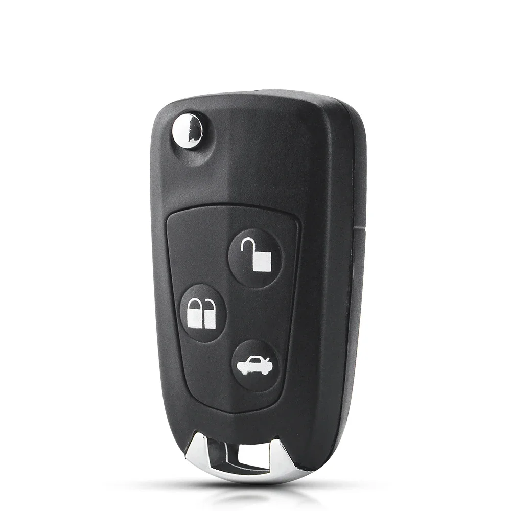 Key Shell Car Remote Key Car Key For Ford FOCUS Mondeo Fusion Fiesta Transit KA 3 Buttons Modified Flip Folding Remote Key Shell Fob