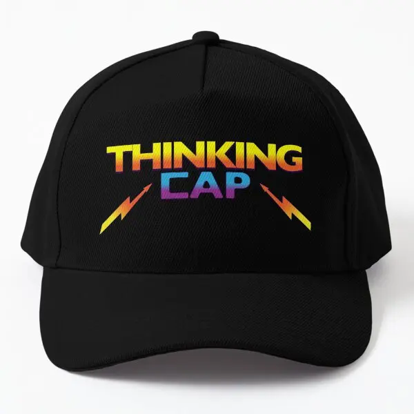 

Бейсболка Thinking, спортивная летняя кепка в стиле хип-хоп, уличная весенняя Черная шляпка с принтом для женщин и мужчин