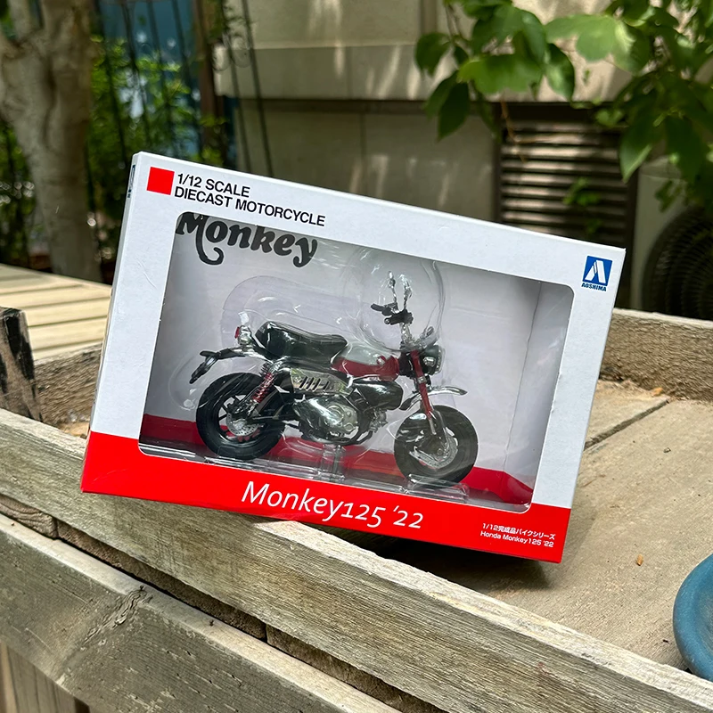 New Un] [Aoshima] HONDA Monkey DIECAST MOTORCYCLE 1/12 Honda