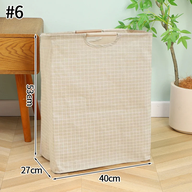 Cesta Plegable Para Lavandería 35x45 Cm - Impermeable, Organiza Juguetes Y Ropa (Color Pintado)