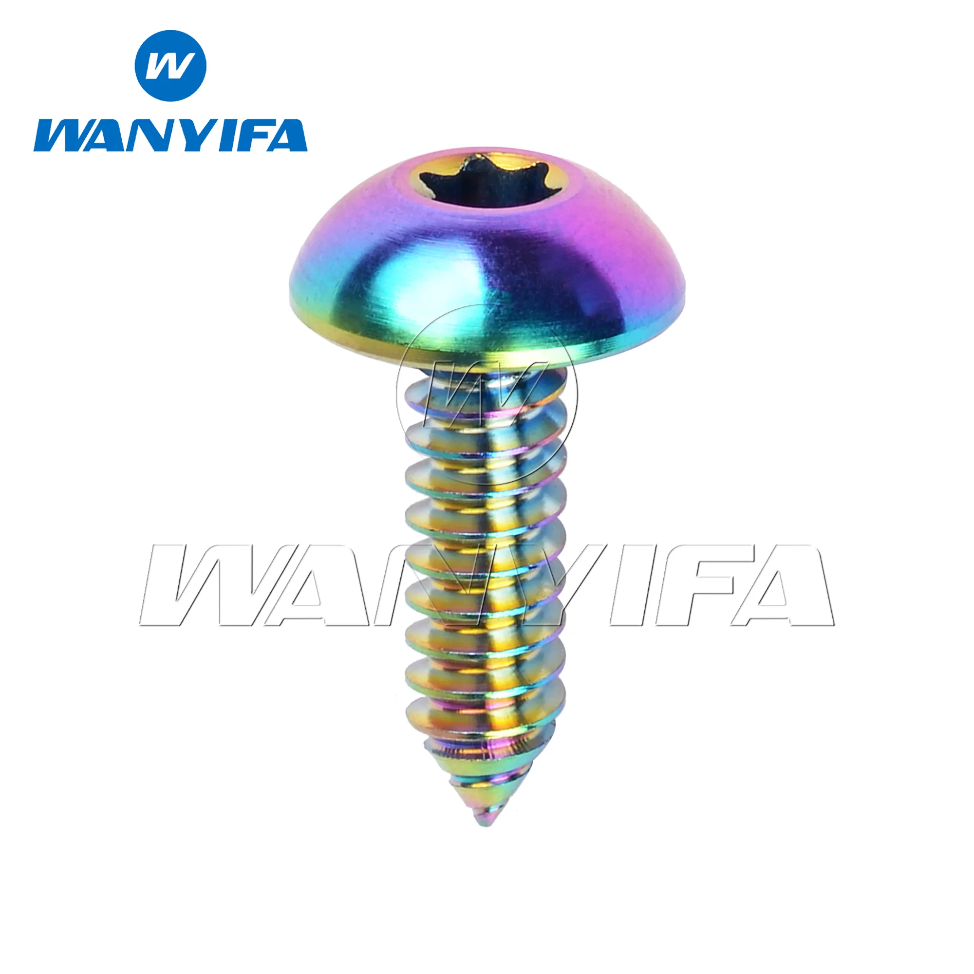 Wanyifa Premium Titanium Alloy Self-Tapping Bolt with Customization Options