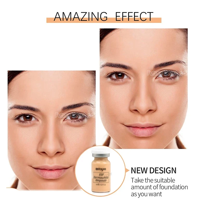 Stayve 8ml Korea BB Cream Glow Serum Starter Kit CC Foundation Cream Facial Essence Booster Repair  Brightening Skin Care Beauty 6