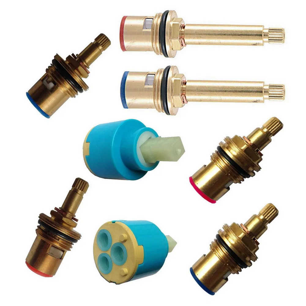 Replacement Brass Ceramic Disc Tap Valve Quarter Turn Cartridge Gland Insert Lzh100