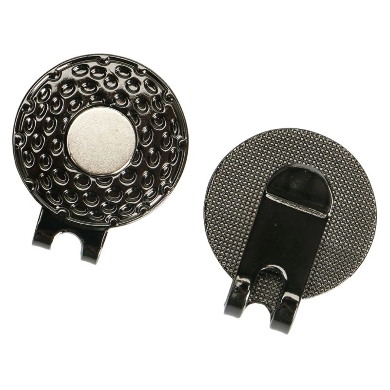 Golf Hat Clips Golf-Ball Marker Holder Zinc Alloy Magnetic for Golf Gloves Hats Bags Hat Visors Belt
