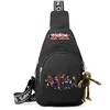2024 New Fashionable Children's Canvas Small Chest Bag Customized for Roblox Cute Casual Shoulder Messenger Bag for Students 4