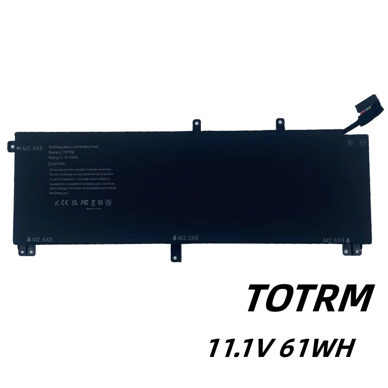 

T0TRM 11.1V 61WH Laptop Battery For Dell XPS 15 9530 Precision M3800 H76MV 7D1WJ