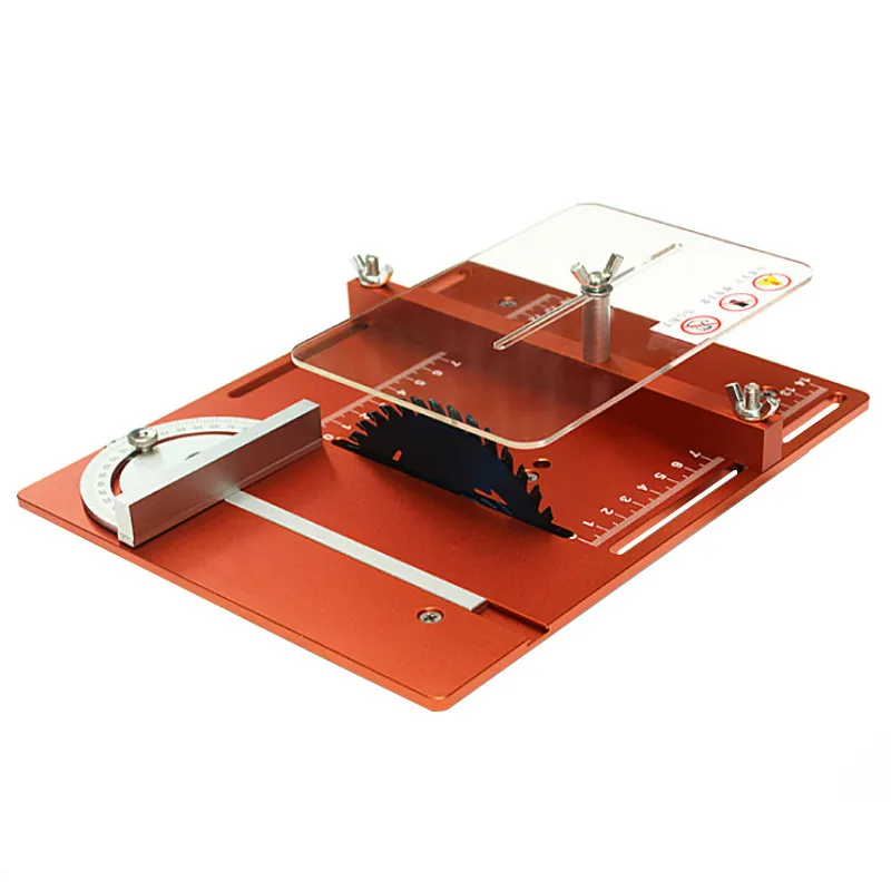 WoodworkingCircularSawClearanceInsertCoverPlateMiniTableSaw