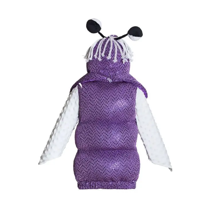 Boo Monster Costume Kids Boo Monsters Inc Inspired Hoodie Costume Purple Monster Costume children hoodie