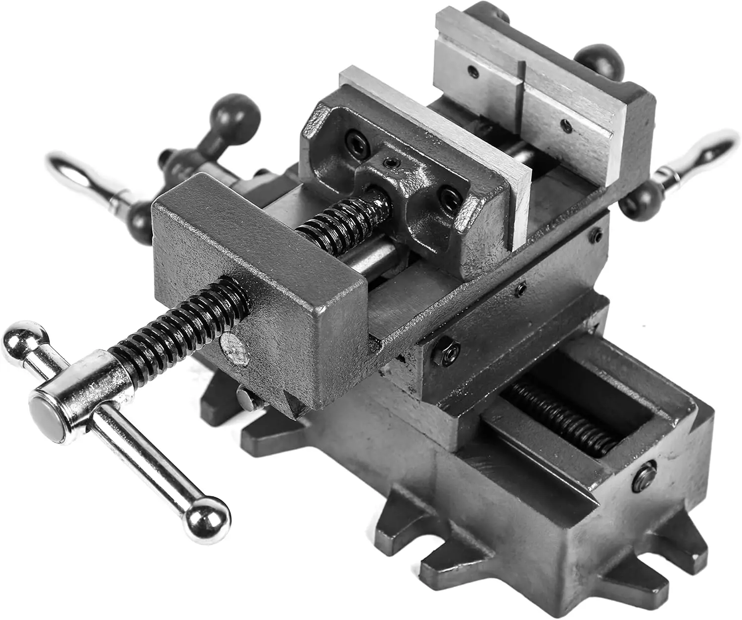 4212T 5-Amp 10-Inch Variable Speed Cast Iron Benchtop Drill Press Bundle with 3.25-Inch Cross Vise 5