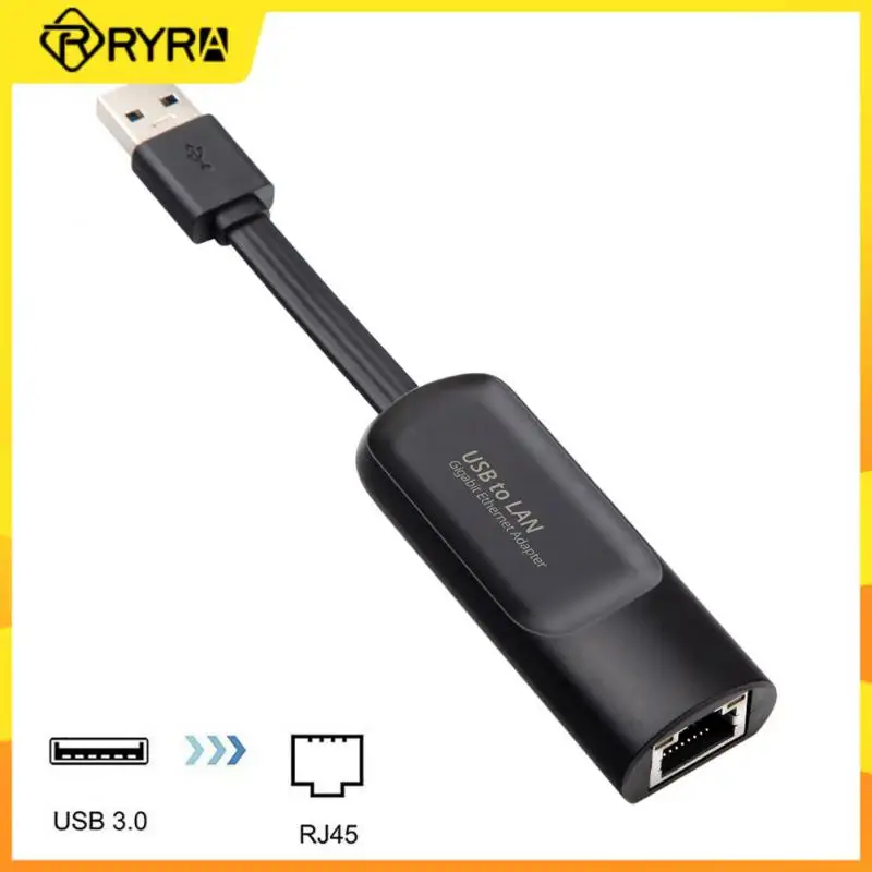 

RYRA 1000/2500Mbps USB External Wired Network Card USB 3.0 To RJ45 Converter Ethernet Lan Adapter For PC Macbook Laptop