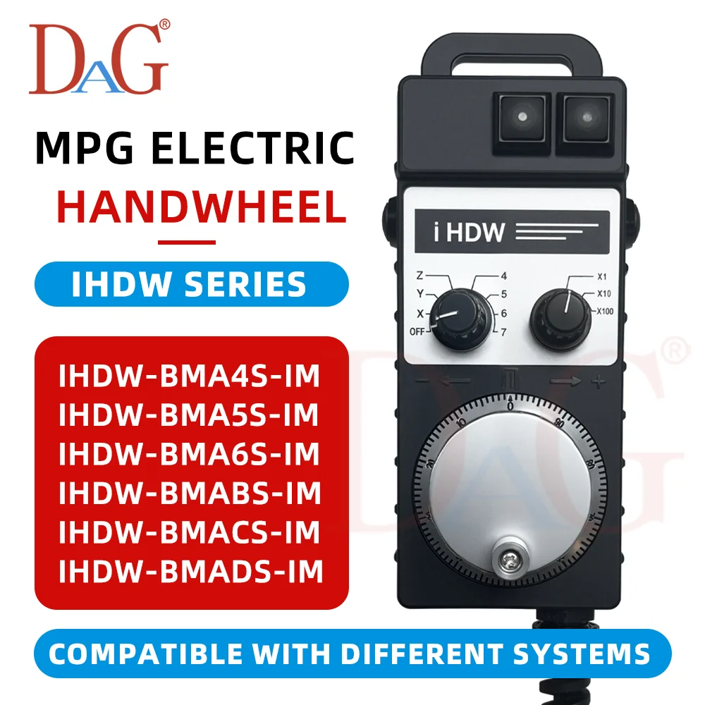 Mpg Handwiel Handmatige Pulsgenerator voor CNC-machine IHDW-BMA4S/5S/6S ...