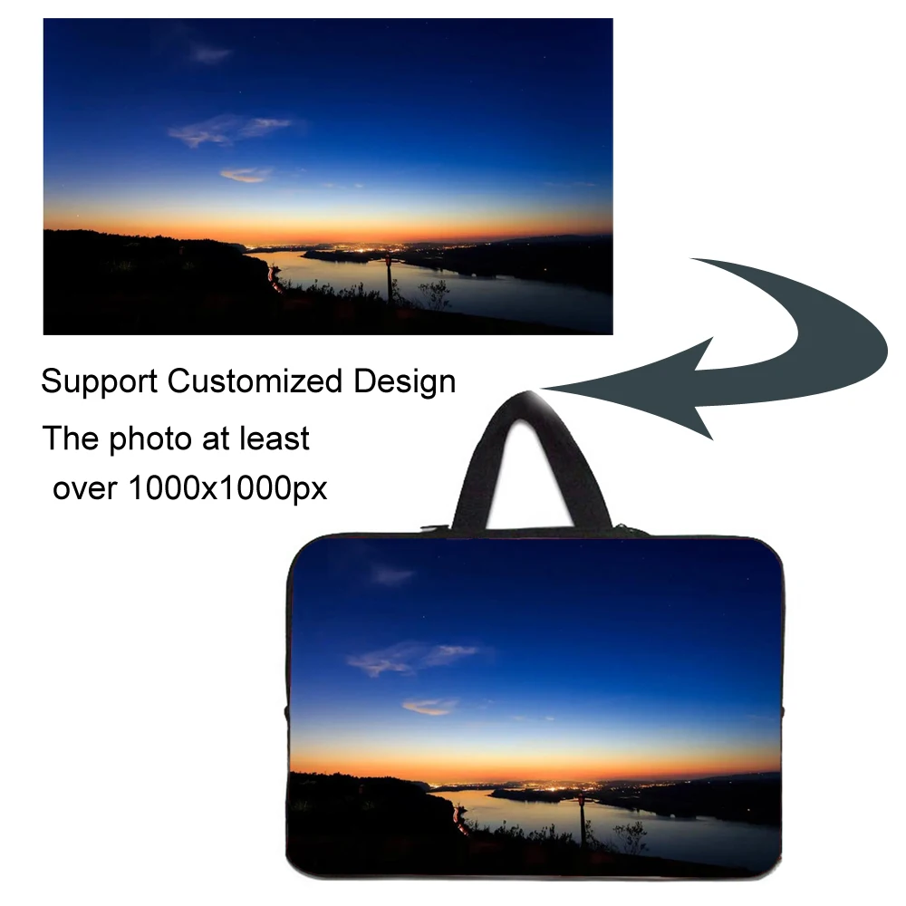 

Viviration Customized DIY Laptop Handbag Case Notebook Bag Pouch For 10/12/13/14/15/16/17 Macbook Acer Lenovo Huawei Xiaomi Dell