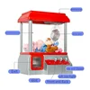 Mini Claw Game Machine Arcade Toy Grabber Machine for Kids Candy Machine Retro Carnival Music and 24 Game Coins Birthday Gift 2