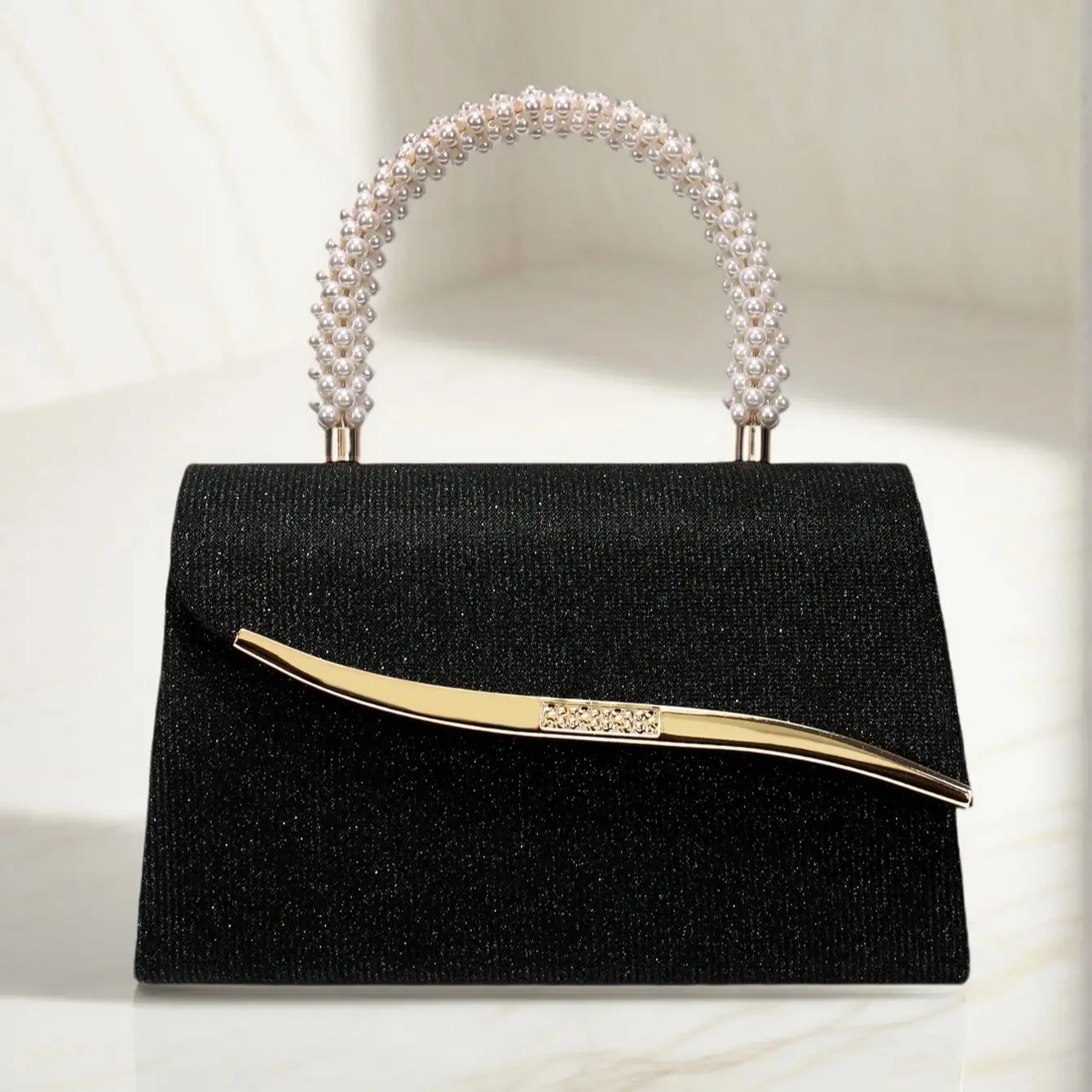 Metallic Sequin Women Evening Clutch Bags Mixed Color