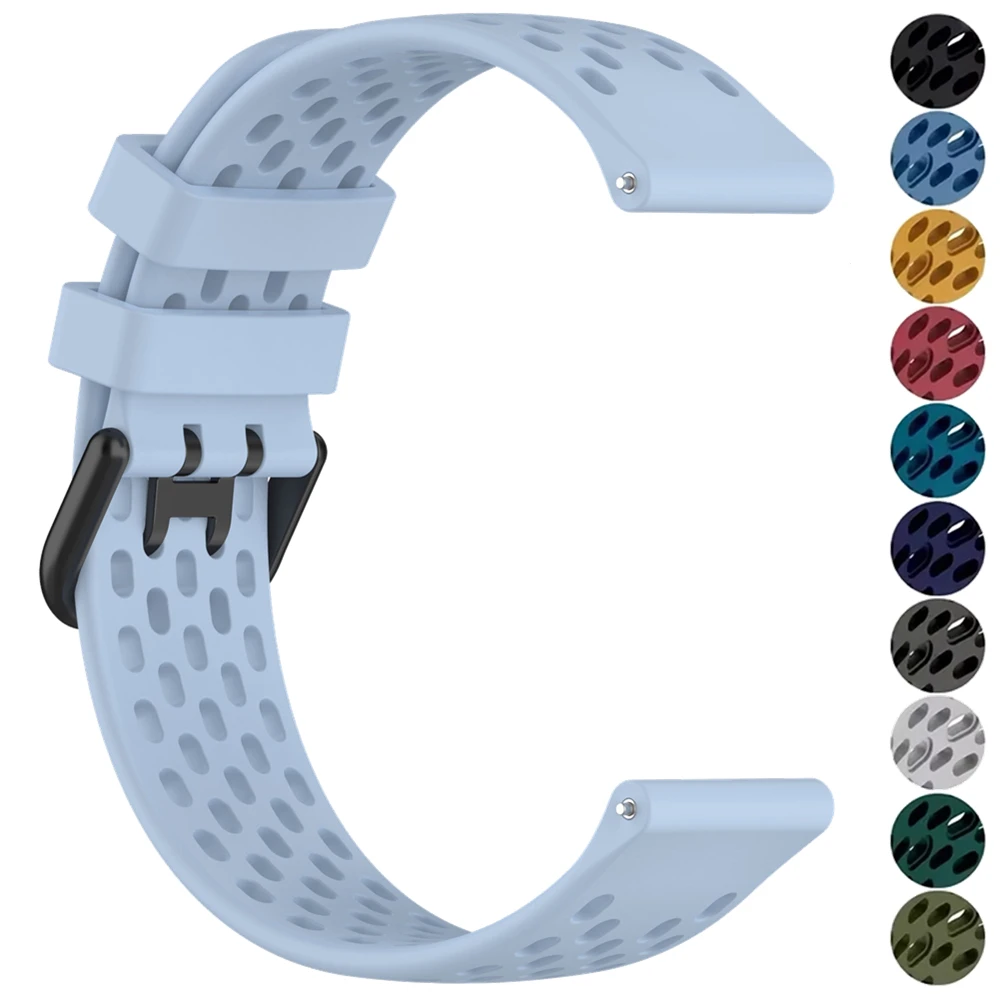 Sport Silicone Bracelet - 22mm Watch Strap