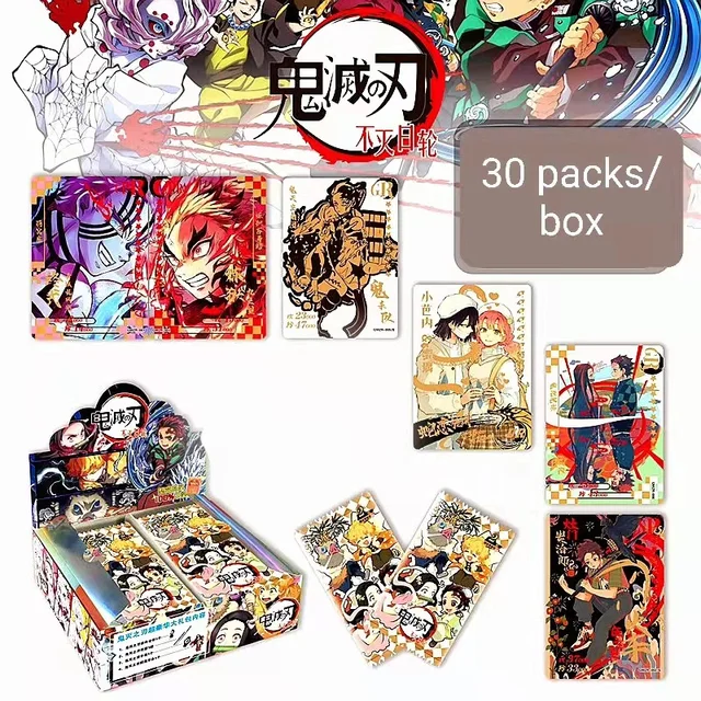 Anime Collectable Cards Demon Slayer The Hinokami Chronicles 20-36 packs/box SSP UR