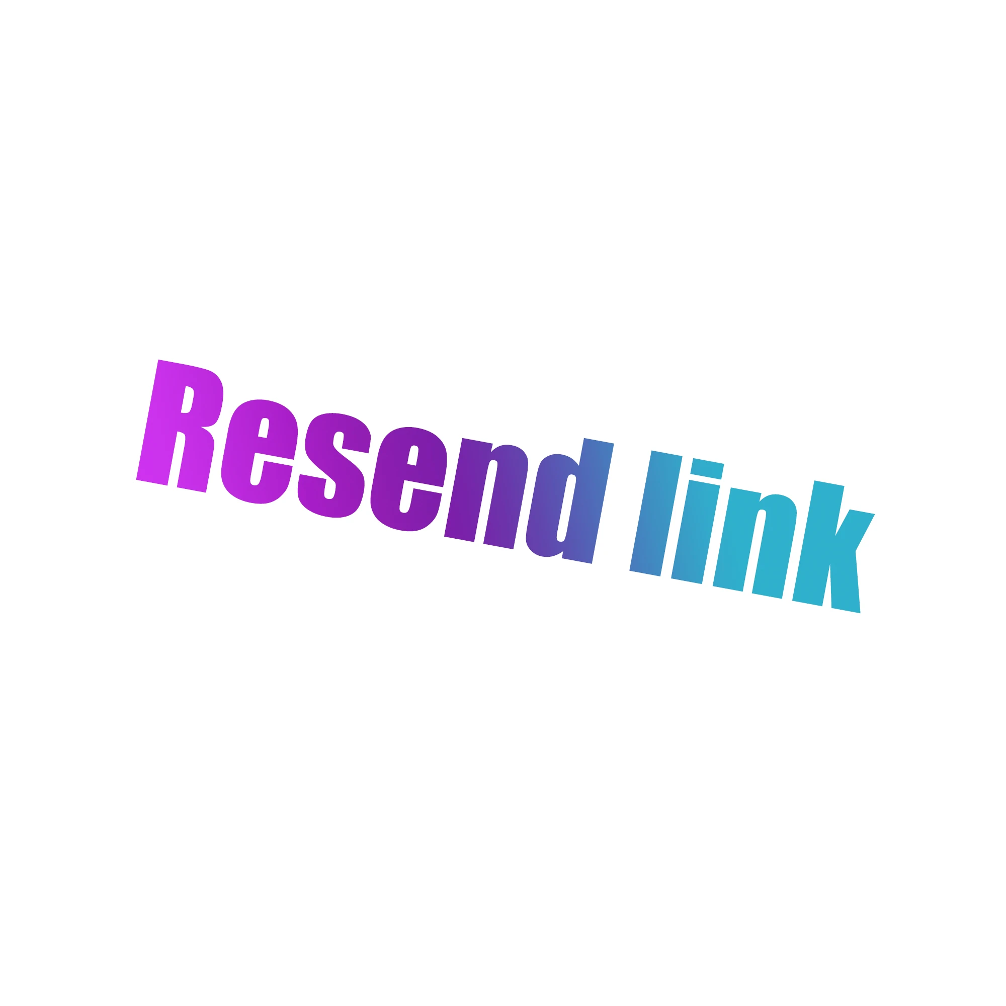 resend link