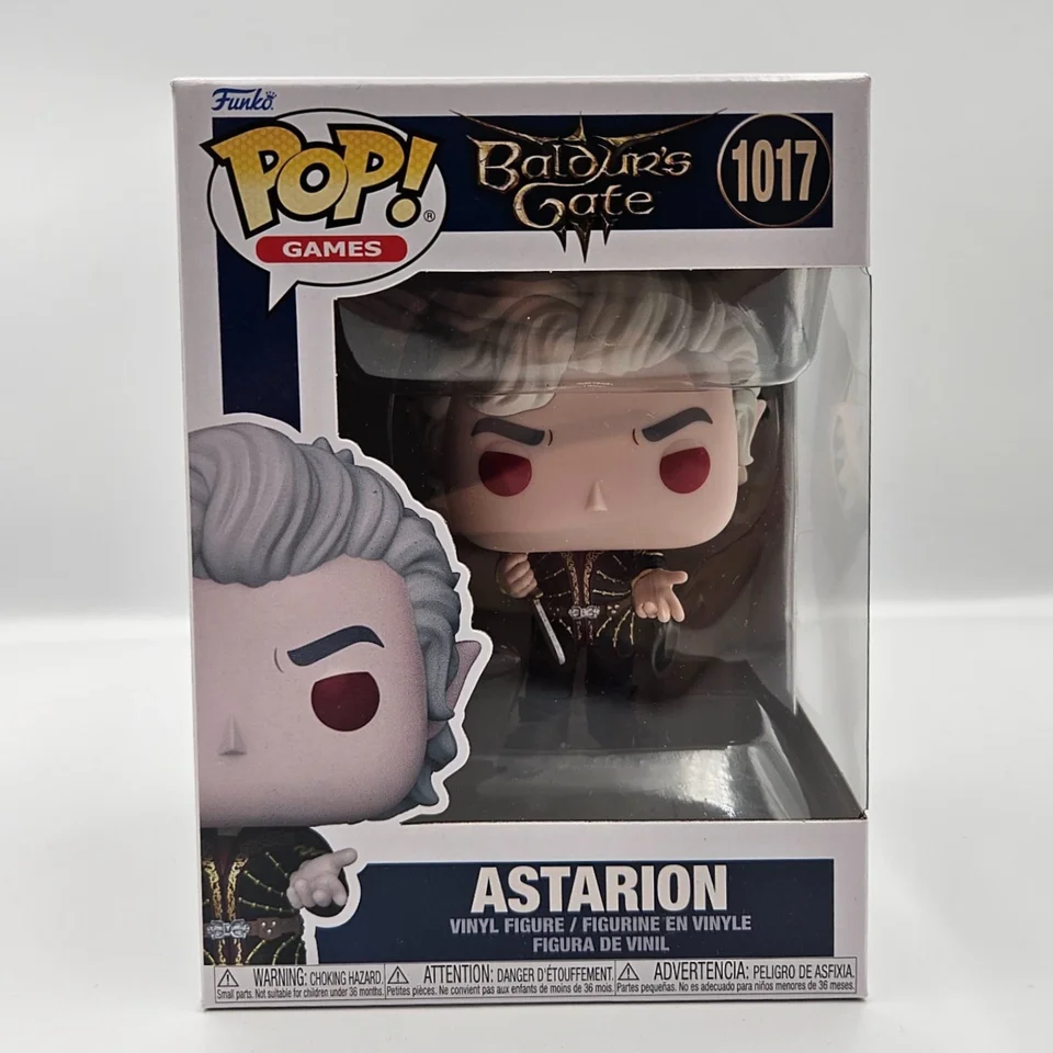 ゲームキャラクター funko pop Baldur's Gate3 Astarion figure Amazon