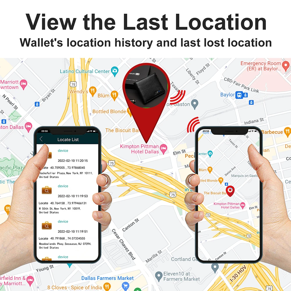 Smart Wallet Tracker Card for Android Find my Tracker Wallet  Christmas Gadget Gift Birthday Gift Fathers Day Gift 4