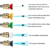 LUSQI Pressure Washer Gun Snow Foam Lance Cannon Foam Blaster With Pressure Washer Nozzle Tip Jet Wash Gun 6
