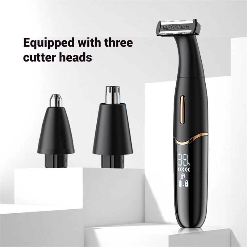 

Men Electric Shaving Devices Hair Removal Whole Body Face Beard Eyebrow Nose Trimmer For Intimate Areas Women Epilator Swimsuit