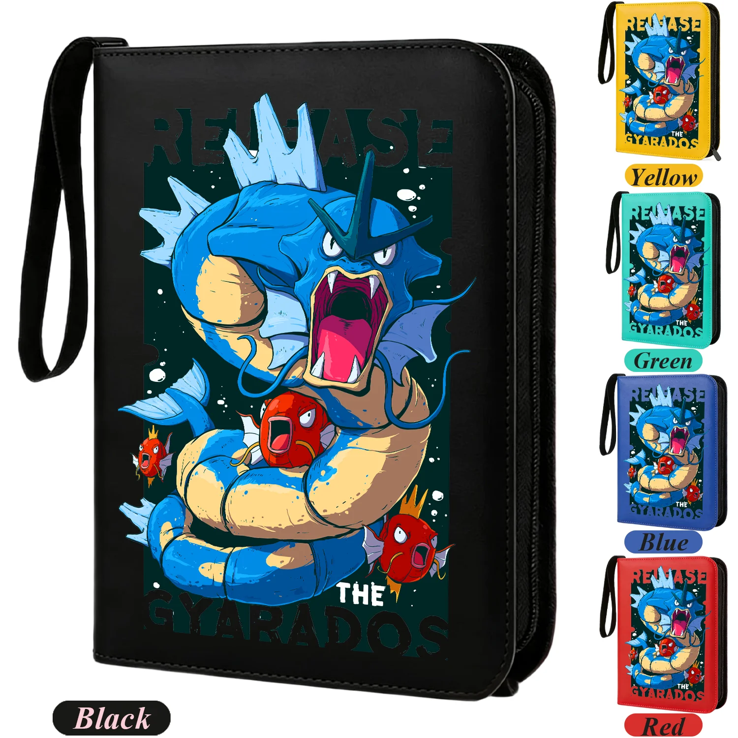 Premium Card Holder Storage Bag with Moisture-Proof Album - 400 Grid Capacity, Double-Sided Pages