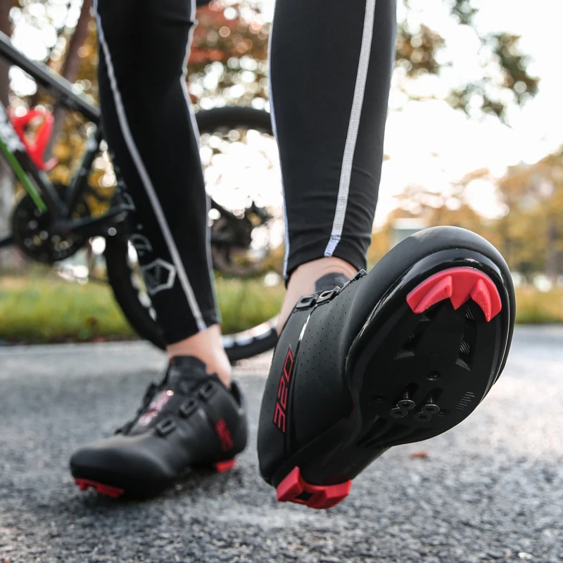 Cycling Shoes Cycling Sneaker MTB Men Sport Road Bike Boots Flat Racing Speed Sneakers Trail Mountain Bicycle Footwear Spd Pedal Cycling Shoes