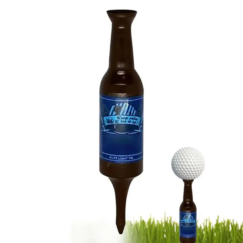 

Golf Tees Mini Beer Bottle Golf Ball Aiming Tees Hitting Pegs Golf Training Accessories For Men And Women Golfing Gift For Golf