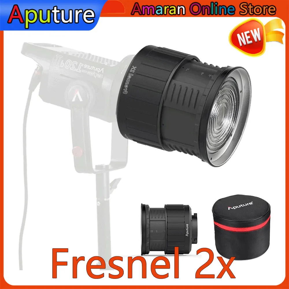 Aputure Fresnel 2x Bowen-S Mount Light A Multi-Functional Light Shaping Tool Shape your Light use for LS C120 C300d Video Light