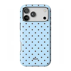 Y2K Swag Retro Polka Dots Double - Layer Phone Case for iPhone 14 Plus (FLR - 392HKX134A5)