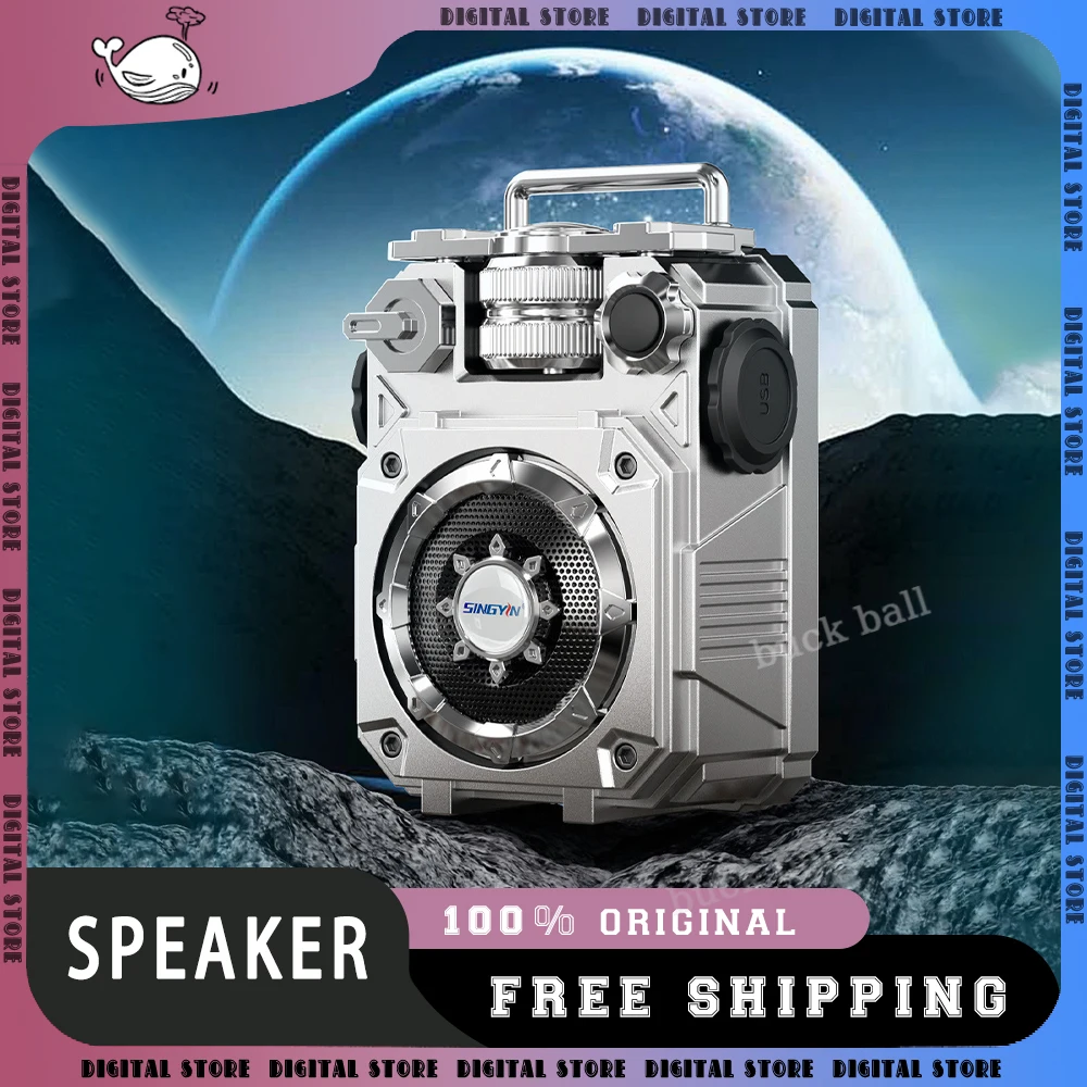 Mini Mecha Style Bluetooth Speaker Portable Subwoofer Creative Super Bass TF Card Insertion Cool Music Player Wireless Sound Box 2 Mini Mecha Style Bluetooth Speaker Portable Subwoofer Creative Super Bass TF Card Insertion Cool Music Player Wireless Sound Box - Image 2