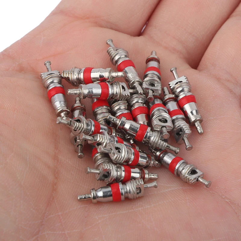 

20PCS American valve core Car Truck Alloy Tire Tyre Valve Stem Core Part Replacement Tyre Zinc Alloy Valve Stem Core Part