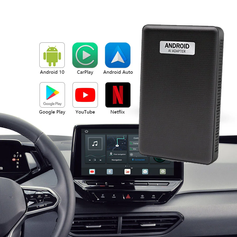 

S31 Android 10,0 carplay box в автомобиле android автомобильный портативный carplay беспроводной адаптер беспроводной apple carplay автомобильный android box