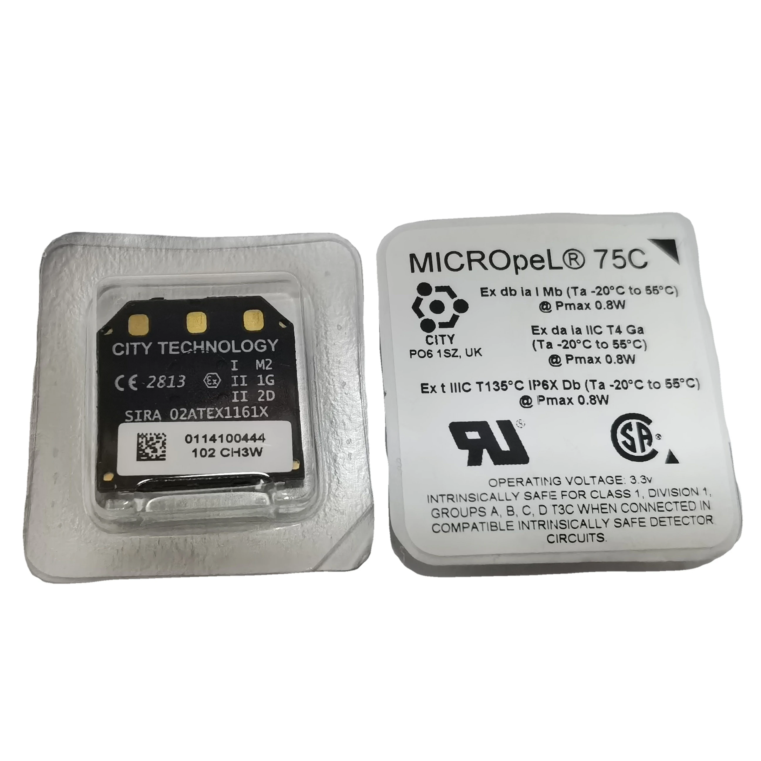 

Детектор горючих газов BW MC2-4 4-в-1 CO/H2S sensor MICROpel75c