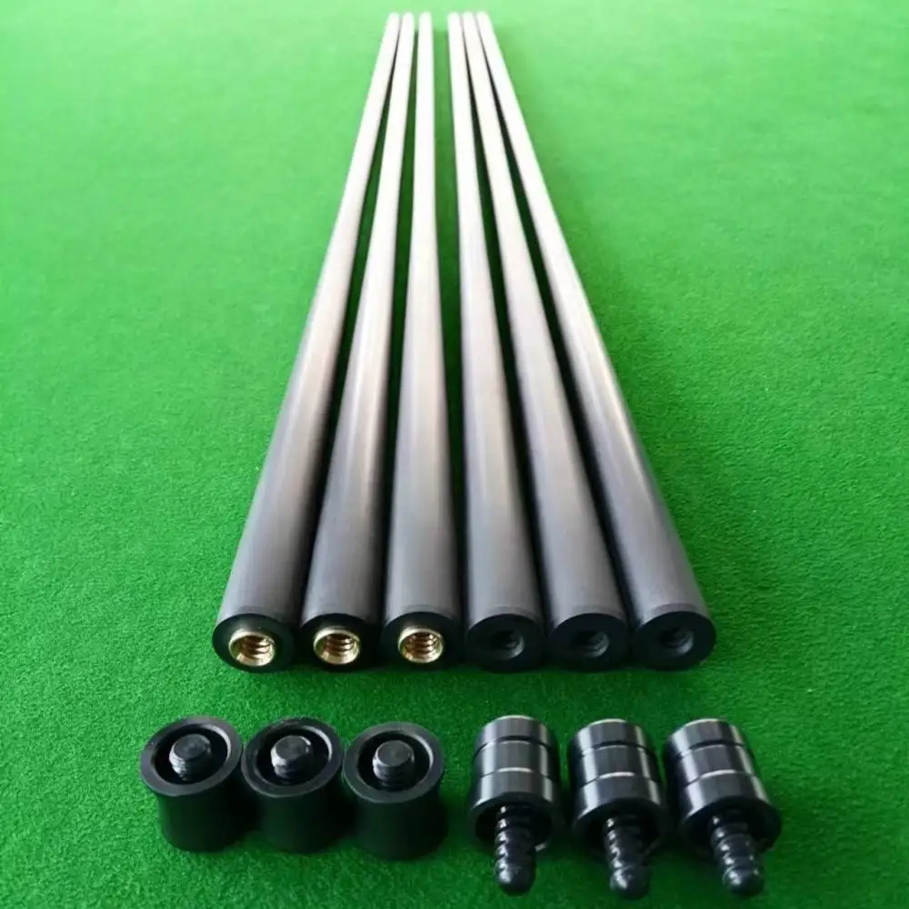 OEM Shaft 100% Full Carbon Fiber Black Technology Cue Shaft