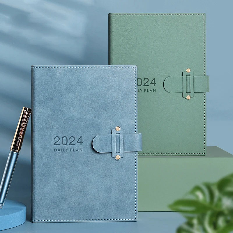 2024 Agenda Book Planner Notepad Portable Notebook Schedule Paper  Multifunction Dividers - AliExpress