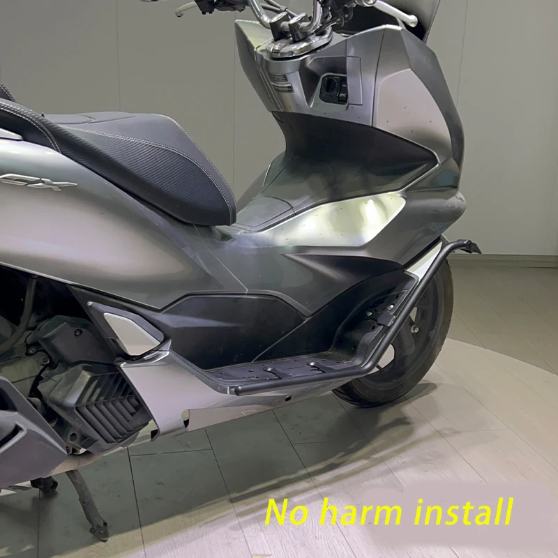 Modified motorcycle accessories PCX160 bumper with bracket Crash bumper bar Protection frame for PCX160