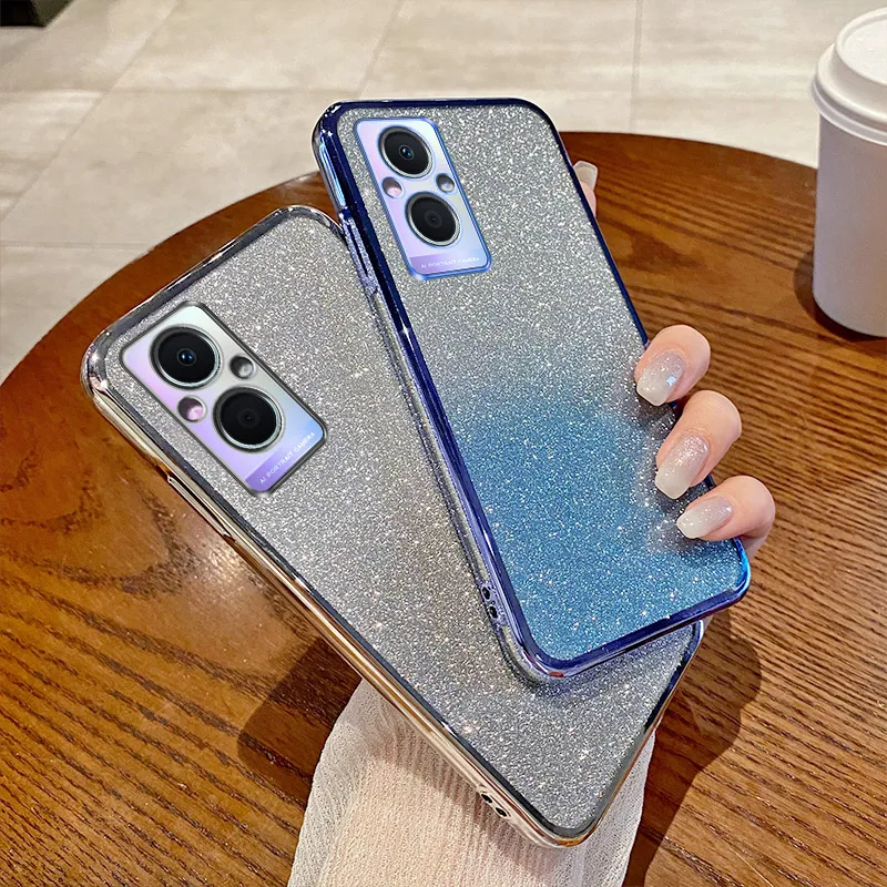 Fashionable Clear Soft Protective Phone Case with Camera Lens Guard for OPPO and OnePlus Models