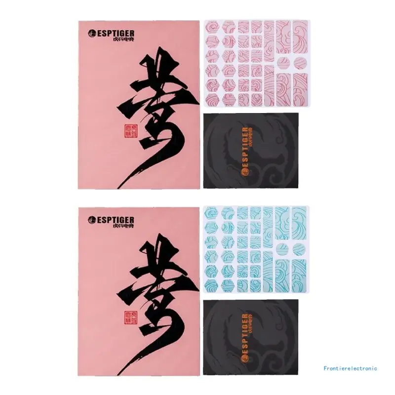 

Esptiger DIY Mouse Skin Mouse Skates Side Stickers Pad Without Mouse DropShipping