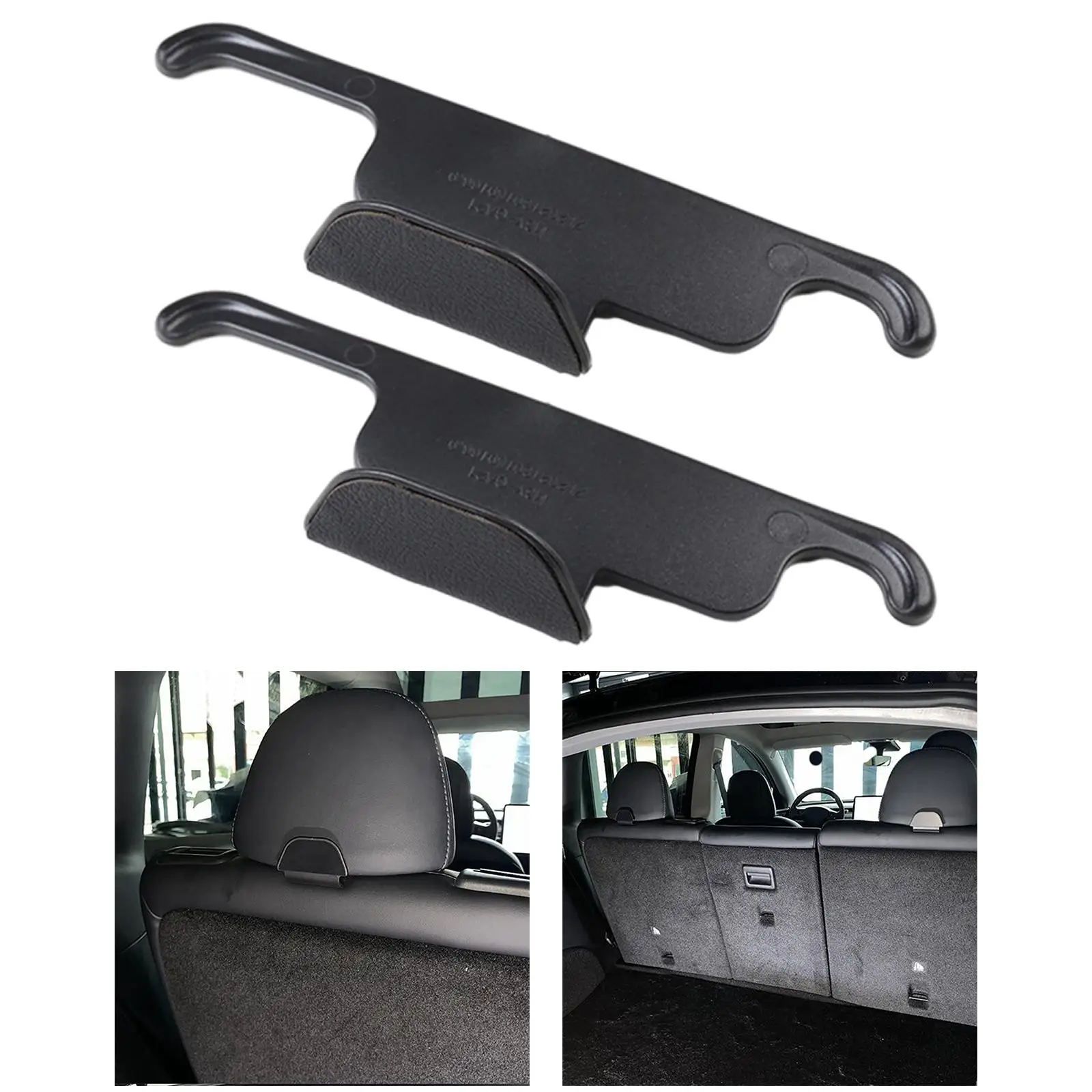 2 Pieces Car Seat Hook Hanger Portable for Tesla Model 3 Y Accessories